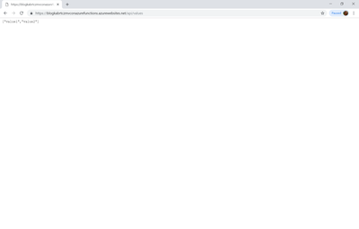 Running ASP.NET on Azure Function